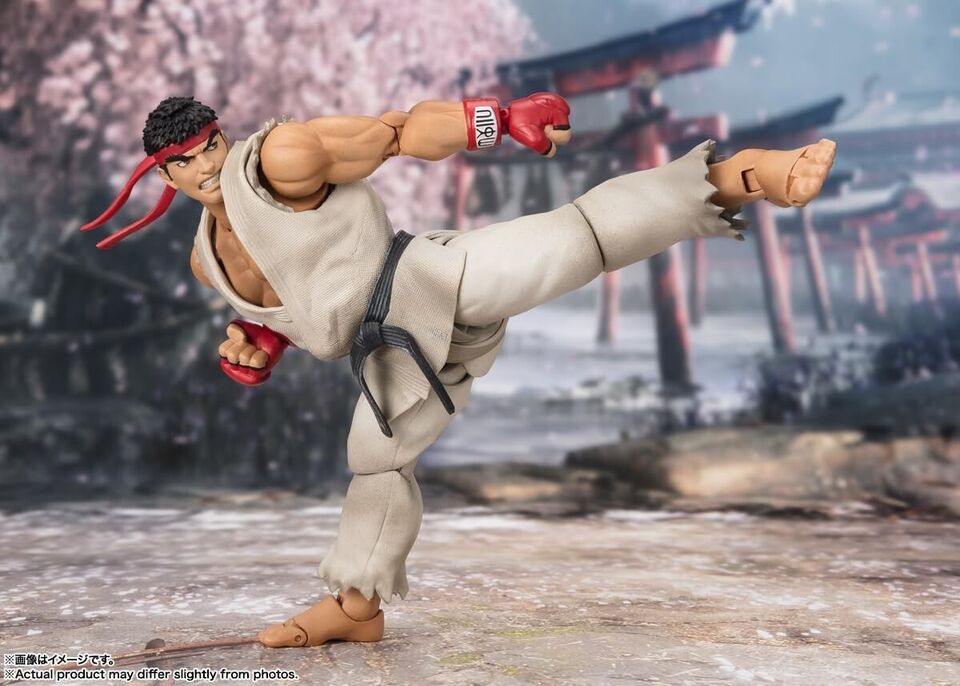 BANDAI S.H.Figuarts Street Fighter Series Ryu Outfit 2 Action Figure JAPAN