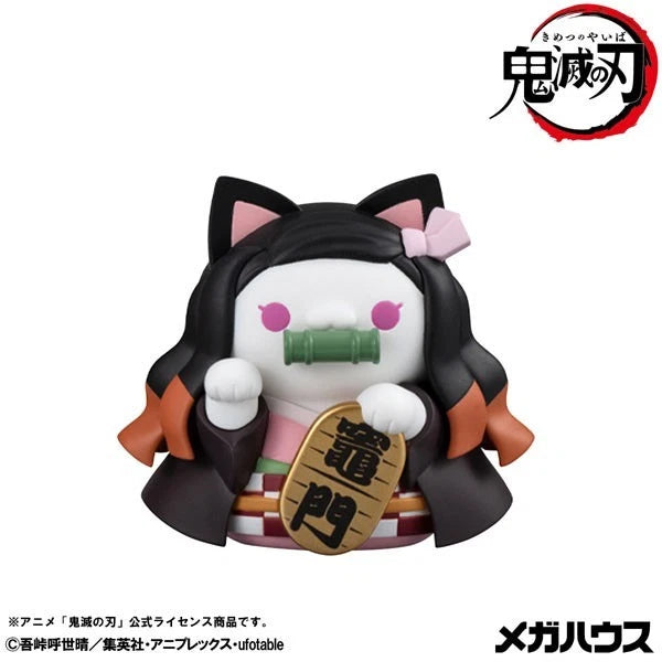 Mega Cat Project Demon Slayer Kimetsu no Yaiba Nyanko Maneki Neko ver.2 8Pack