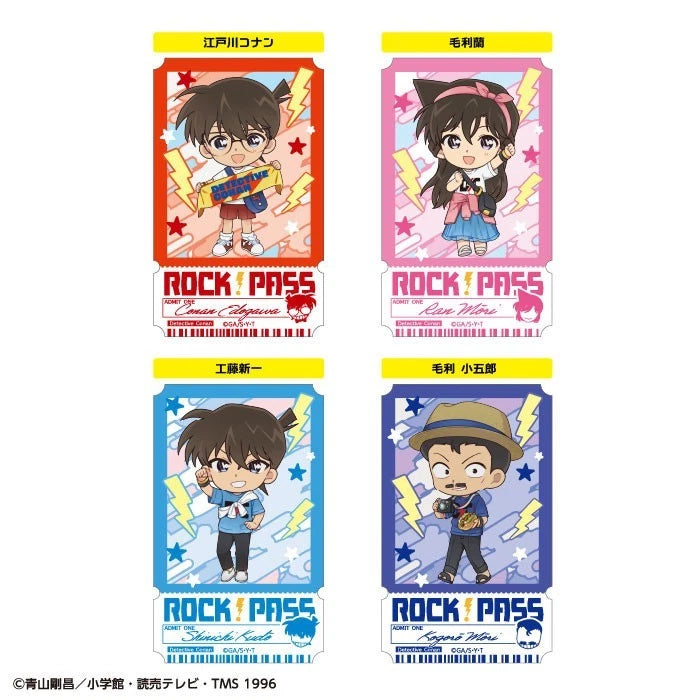 Detective Conan Rock Fes! Prism Sticker Gum Ticket Style 20Pack Box Candy Toy