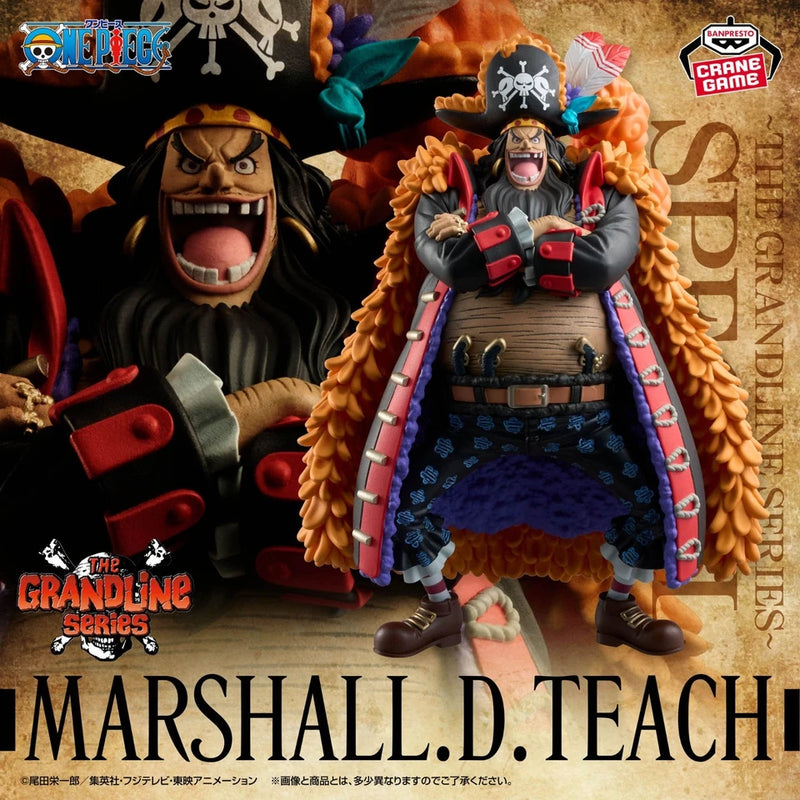 Banpresto DXF The Grandline Series Special Marshall.D.Teach Figure JAPAN