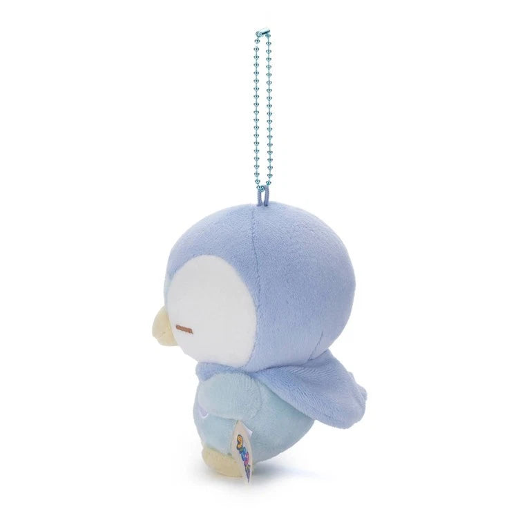 Pokemon Pokepeace Piplup Plush Keychain Funny Face Ver. JAPAN OFFICIAL