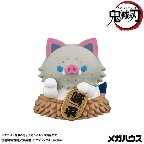Mega Cat Project Demon Slayer Kimetsu no Yaiba Nyanko Maneki Neko ver.2 8Pack