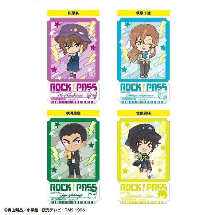 Detective Conan Rock Fes! Prism Sticker Gum Ticket Style 20Pack Box Candy Toy