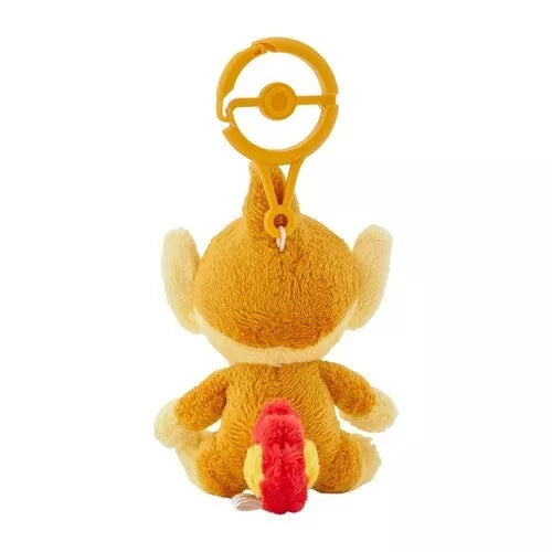 Pokemon Center Original Plush Doll with Carabiner Chimchar JAPAN OFFICIAL