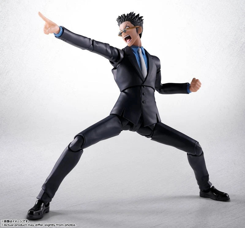 BANDAI S.H.Figuarts Hunter x Hunter Leorio Action Figure JAPON OFFICIEL