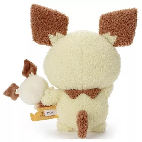 Pokémon Pokepeace Pichu com Mini Plush Ver. Boneca de pelúcia JAPÃO OFICIAL