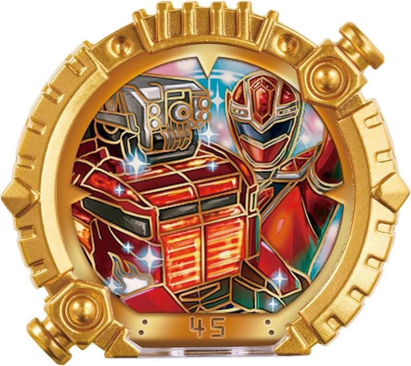 BANDAI No.1 Sentai Gozyuger DX Sentai Ring Set Carranger & Kiramager JAPÃO
