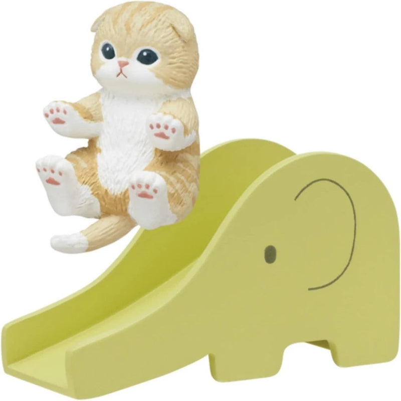 Kitan Club mofusand Slide Cat Complete Set Figure Capsule Toy JAPAN OFFICIAL