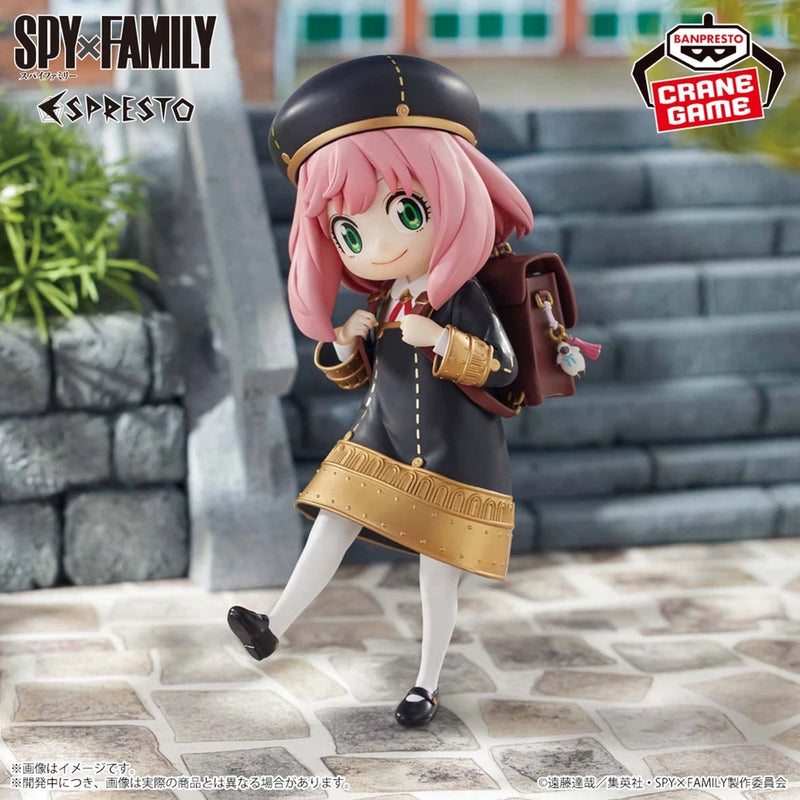 Banpresto Espresto Spy x Family Anya Forger Figura estilo escolar JAPÃO OFICIAL