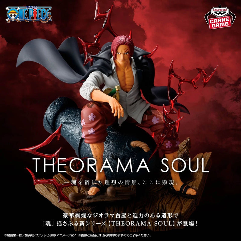 Banpresto Theorama Soul One Piece Shanks Figure JAPAN OFFICIAL