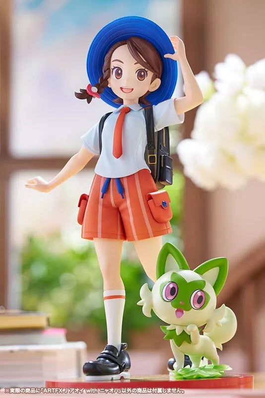 Kotobukiya Artfx J Pokemon Juliana mit Sprigatito 1/8 Figur Japan Beamter