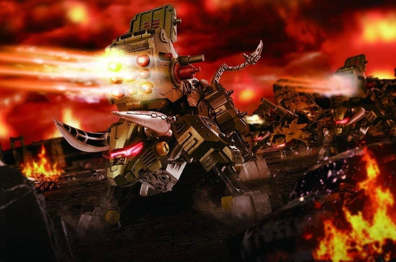 Takara Tomy ZOIDS Wild ZW26 Cannon Bull Model Kit OFICIAL DE JAPÓN