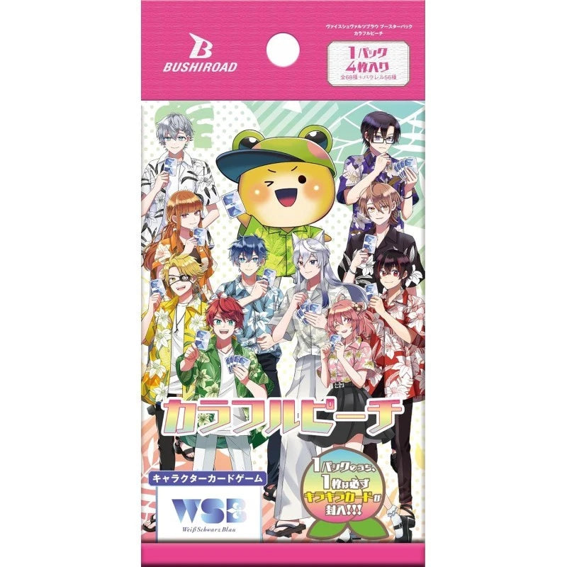 Weiss Schwarz Blau Colorful Peach Booster Pack Box TCG JAPAN OFFICIAL