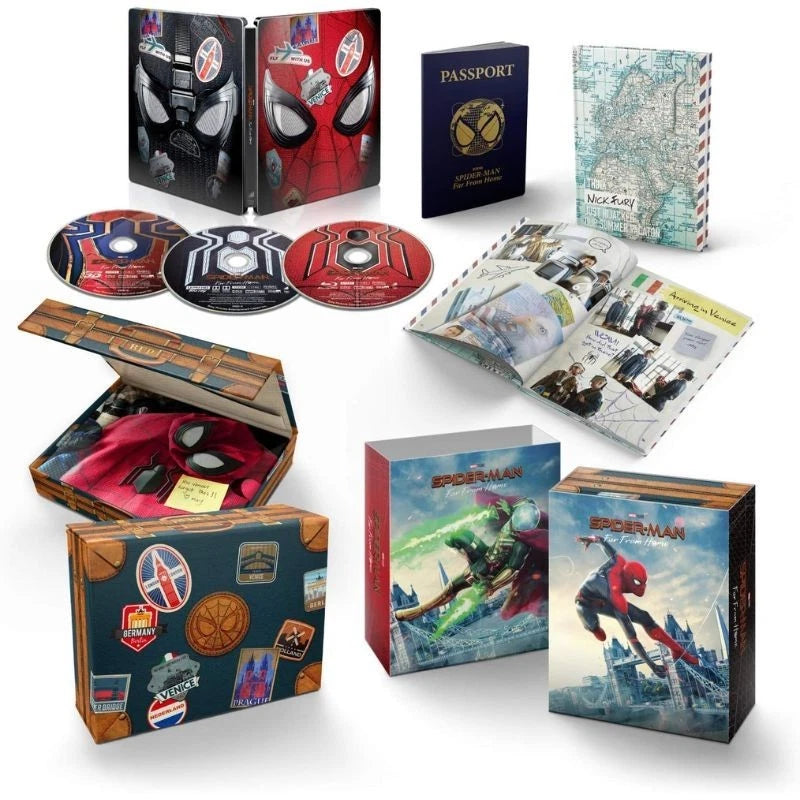 Spider-Man Far From Home 4K Blu-ray Japan Limited Premium Steel Book Edition