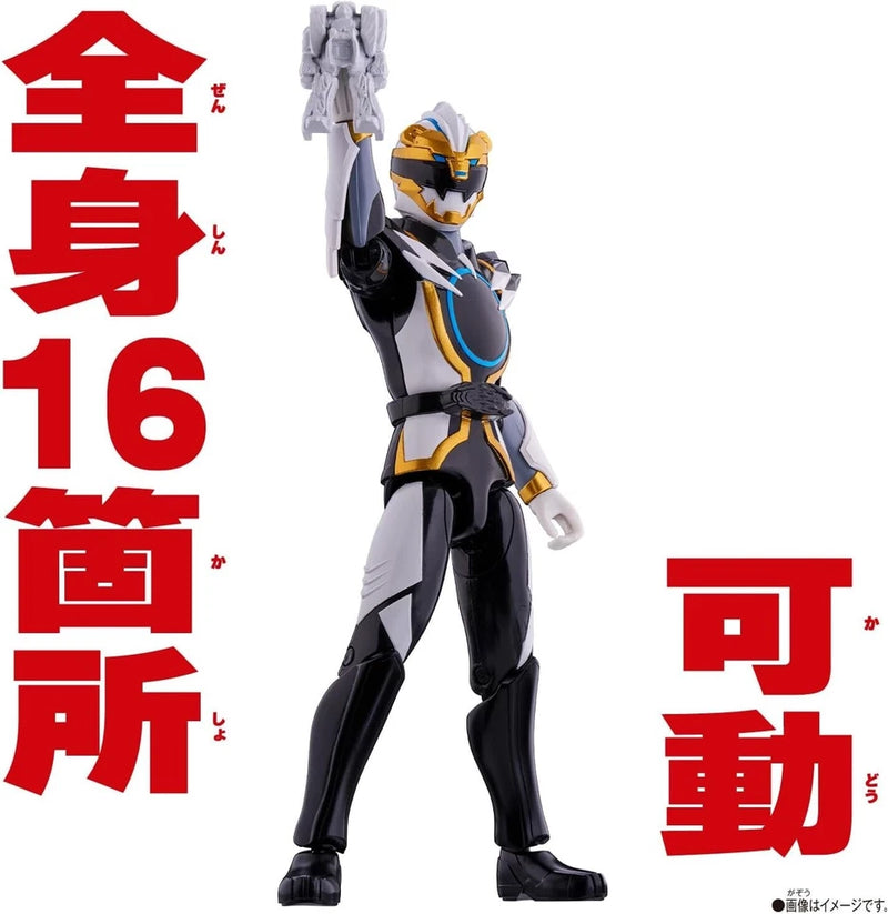 BANDAI No.1 Sentai Gozyuger Action Hero Gozyu polar Action Figure JAPAN OFFICIAL