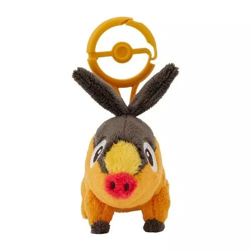 Pokemon Center Muñeco de Peluche Original con Mosquetón Tepig OFICIAL DE JAPÓN