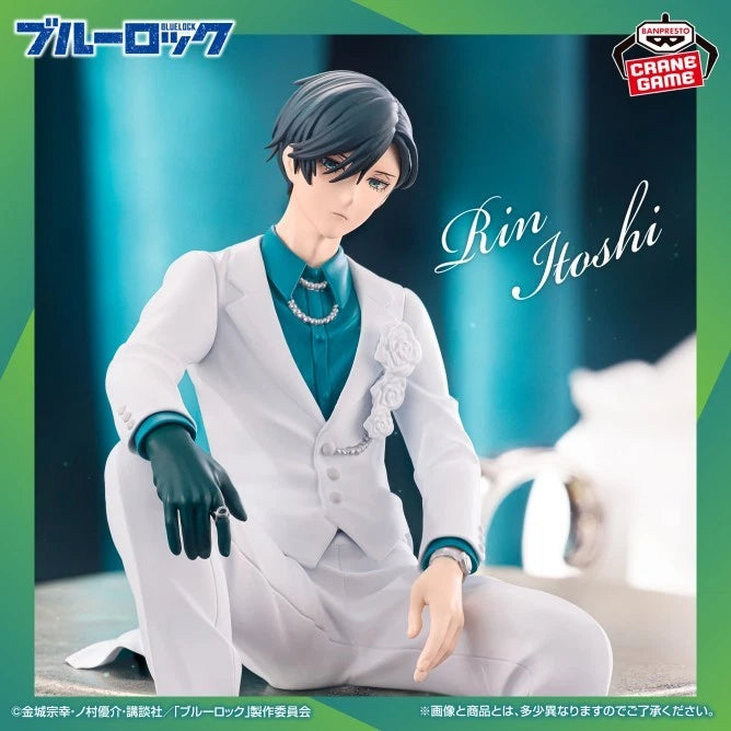 Banpresto Blue Lock Sweets Flavor 2026 Rin Itoshi Yoichi Isagi Figure Set of 2