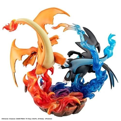 G.E.M. Pokemon Mega Charizard X & Mega Charizard Y Figure JAPAN OFFICIAL