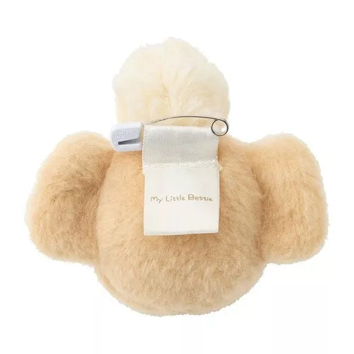 Pokemon Center Original My Little Bestie Growlithe Insignia de felpa OFICIAL DE JAPÓN