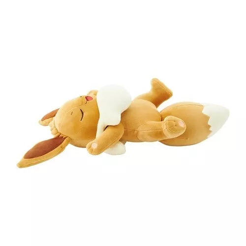Pokemon Center Original Sleep Motchiri Eevee Oyasumi Ver. Plush Doll JAPAN