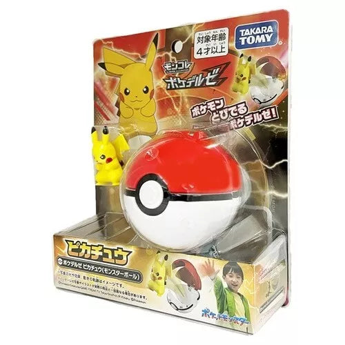 Pokemon Moncolle Poke Out Pikachu Poke Ball JAPAN OFFICIAL