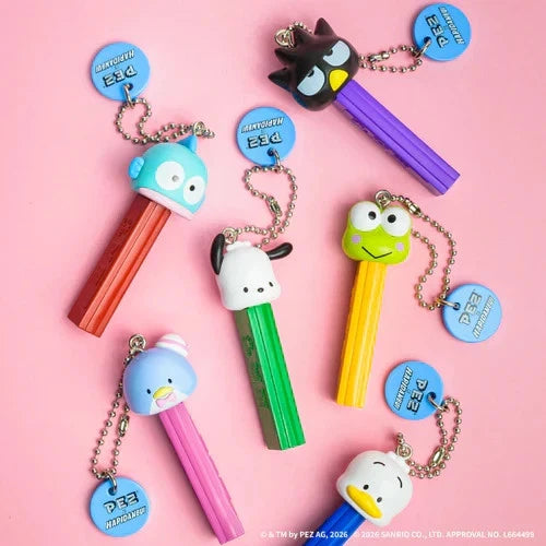 Kenelephant PEZ x Hapidanbui Mascot Complete Set Capsule Toy JAPAN OFFICIAL