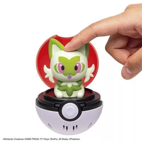 Pokemon Peekaboo Toy Sprigatito OFICIAL DE JAPÓN