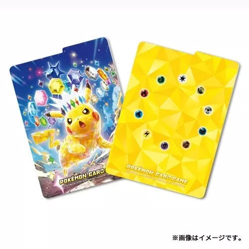 Pokemon Center Original Deck Case Pikachu Stellar Tera Typ JAPAN OFFIZIELL