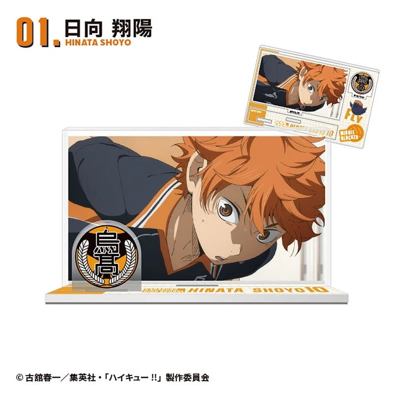 Haikyuu!! Memorial Acrylic Stand 10Pack Box Candy Toy JAPAN OFFICIAL