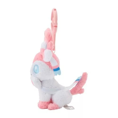 Pokemon Center Original Peluche Mascota Llavero con Mosquetón Sylveon JAPÓN