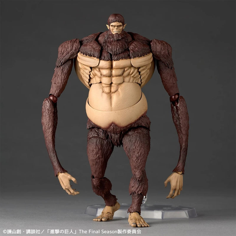 Kaiyodo Revoltech Amazing Yamaguchi Attack on Titan Beast Titan Action Figure