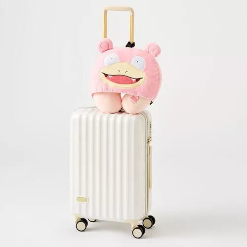 Almohada para el cuello con capucha de Pokémon Slowpoke OFICIAL DE JAPÓN