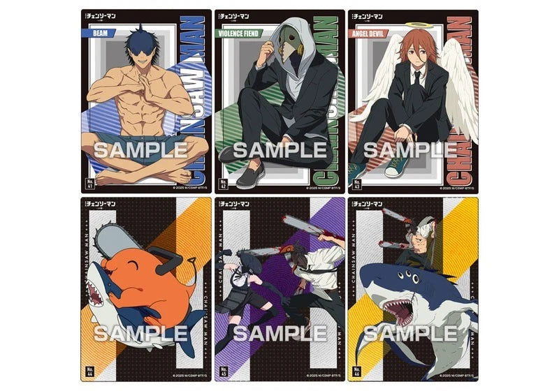 Chainsaw Man Reze Arc Clear Card Collection Gum 2 18Pack Box TCG Candy Toy JAPAN