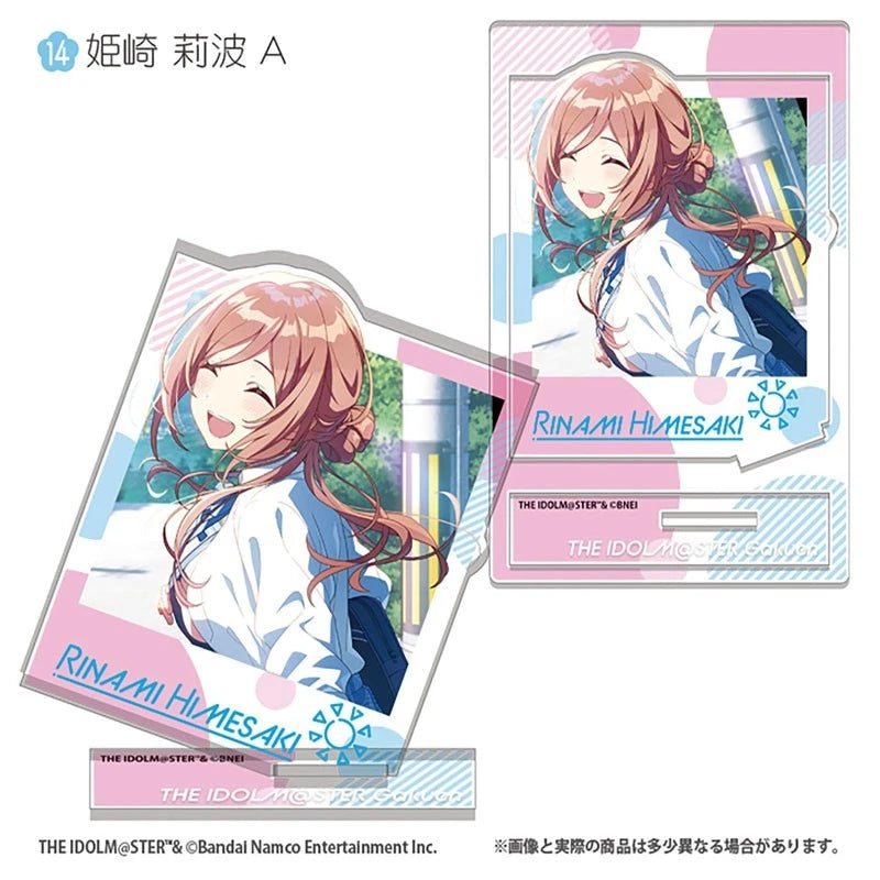 Gakuen iDOLM@STER Photo Style Acrylic Stand 2 15Pack Box Candy Toy JAPAN