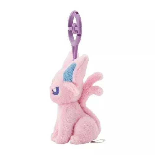 Pokemon Center Original Plush Mascot Keychain with Carabiner Espeon JAPAN