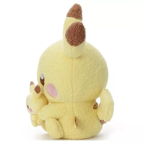 Pokemon Pokepeace Pikachu with Mini Plush Ver. Plush Doll JAPAN OFFICIAL