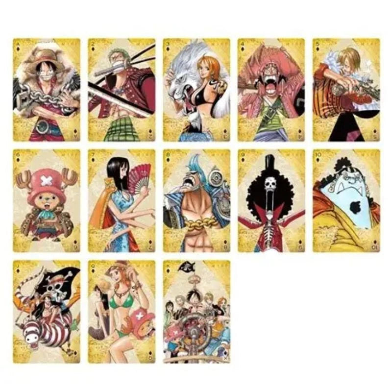 Shueisha One Piece Golden Playing Cards Trump The Straw Hat Crew JAPAN OFFICIAL
