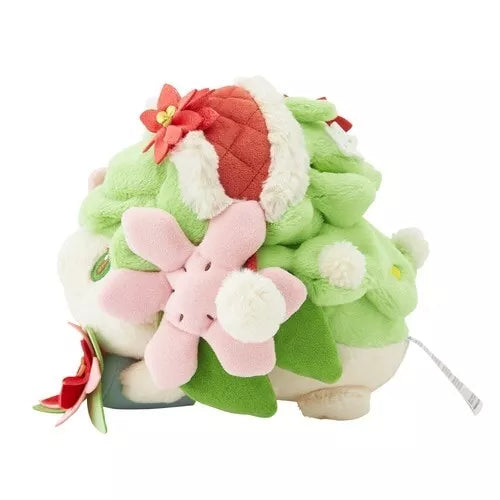 Pokémon Center Original comovente Natal Shaymin Boneca de pelúcia JAPÃO