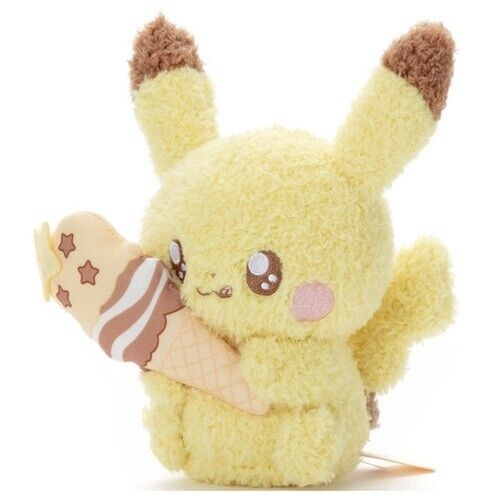 Pokemon Pokepeace Sweets Ver. Plush Doll Pikachu JAPAN OFFICIAL