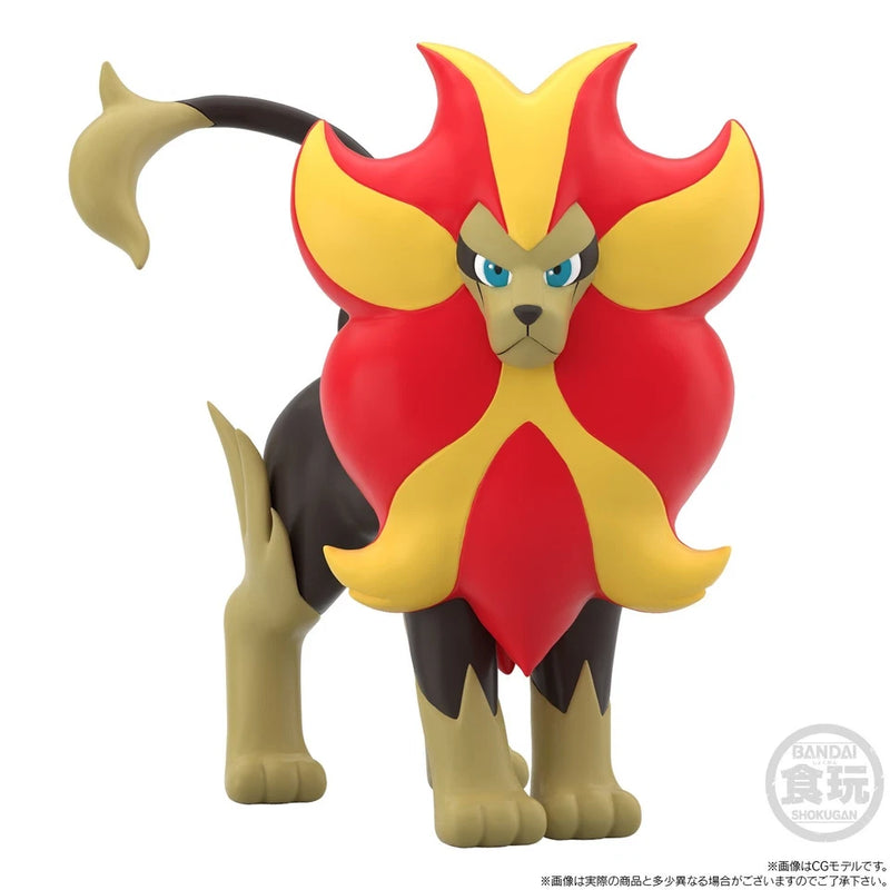 BANDAI Pokemon Scale World Kalos Region Lysandre & Pyroar Figure JAPAN OFFICIAL