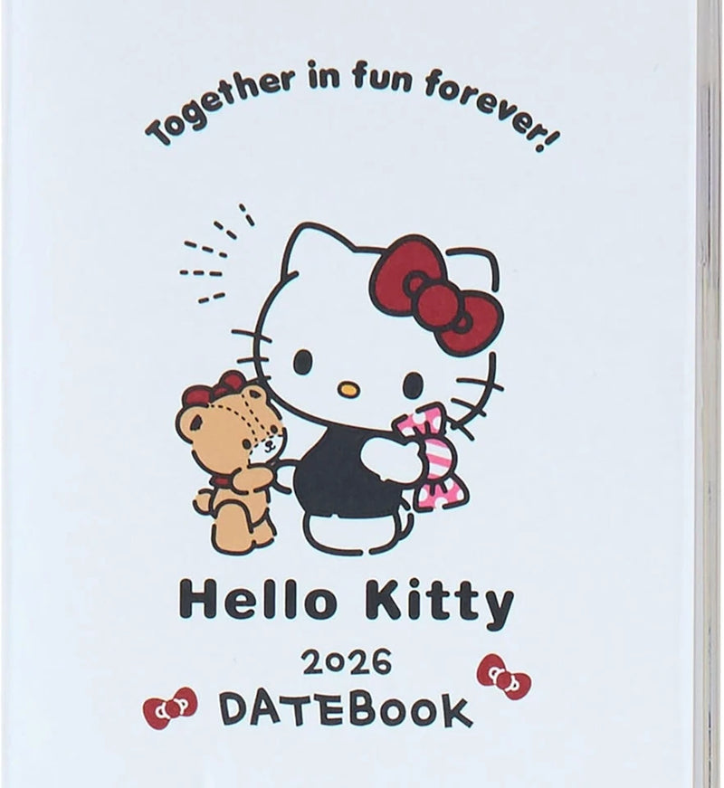 Sanrio Hello Kitty Pocket Datebook 2026 Schedule Book JAPAN OFFICIAL