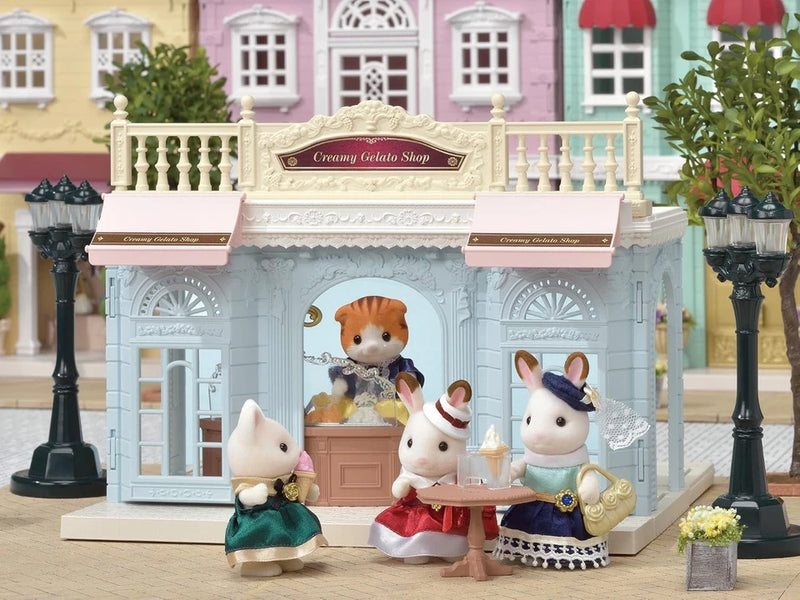 Epoch Sylvanian Families Calico Critters Town Series Gelato Shop TS-06 JAPAN