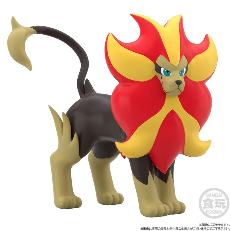 BANDAI Pokemon Scale World Kalos Region Lysandre & Pyroar Figure JAPAN OFFICIAL