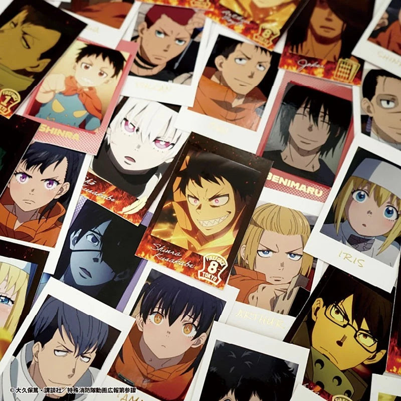 Enen no Shouboutai Vol.2 Snapshot Gum 20Pack Box Candy Toy JAPAN OFFICIAL