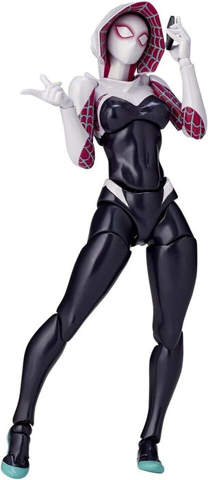 Complesso di figura kaiyodo Amazing Yamaguchi No.004 Spider-Gwen Action Figure Giappone