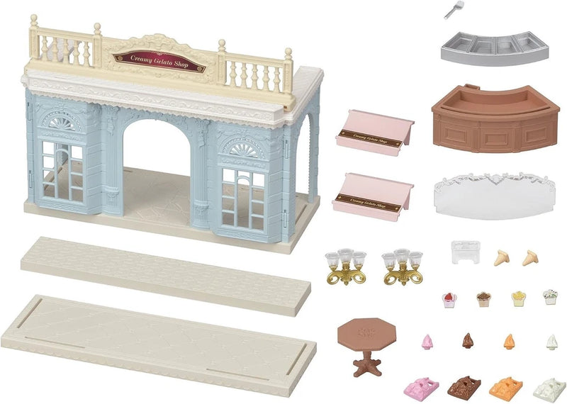 Epoch Sylvanian Families Calico Critters Town Series Gelato Shop TS-06 JAPAN