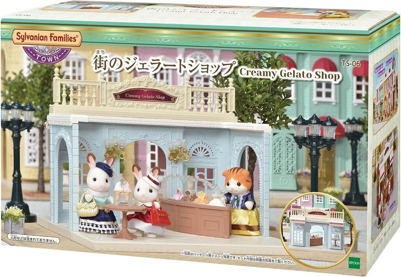 Epoch Sylvanian Families Calico Critters Town Series Gelato Shop TS-06 JAPAN