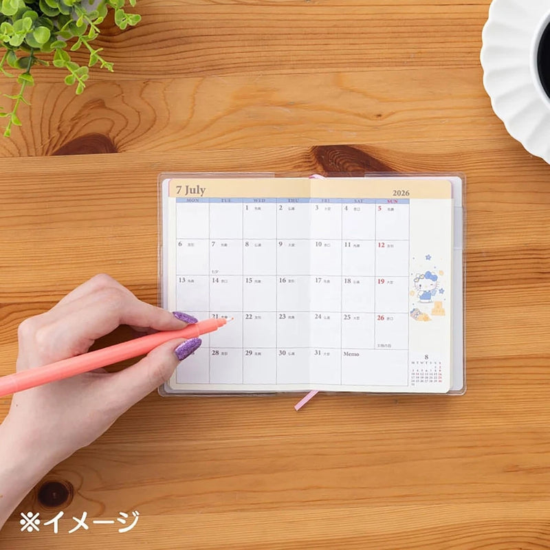 Sanrio Hello Kitty Pocket Datebook 2026 Schedule Book JAPAN OFFICIAL