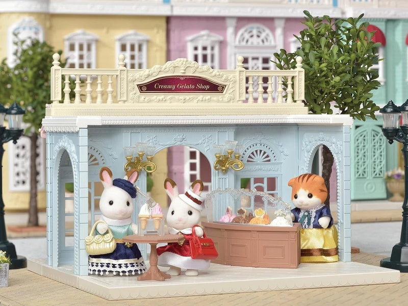 Epoch Sylvanian Families Calico Critters Town Series Gelato Shop TS-06 JAPAN