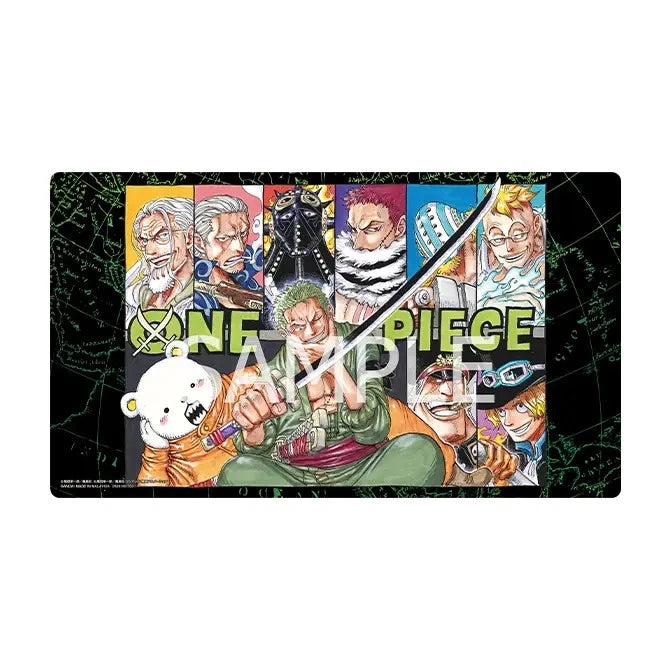 ONE PIECE Card Game Official Playmat Limited Edition Vol.4 Promo Card Set JAPAN